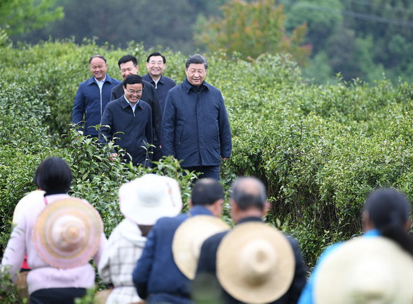 习近平来到陕西省安康市平利县老县镇,在茶园考察脱贫攻坚情况13_缩小大小.jpeg
